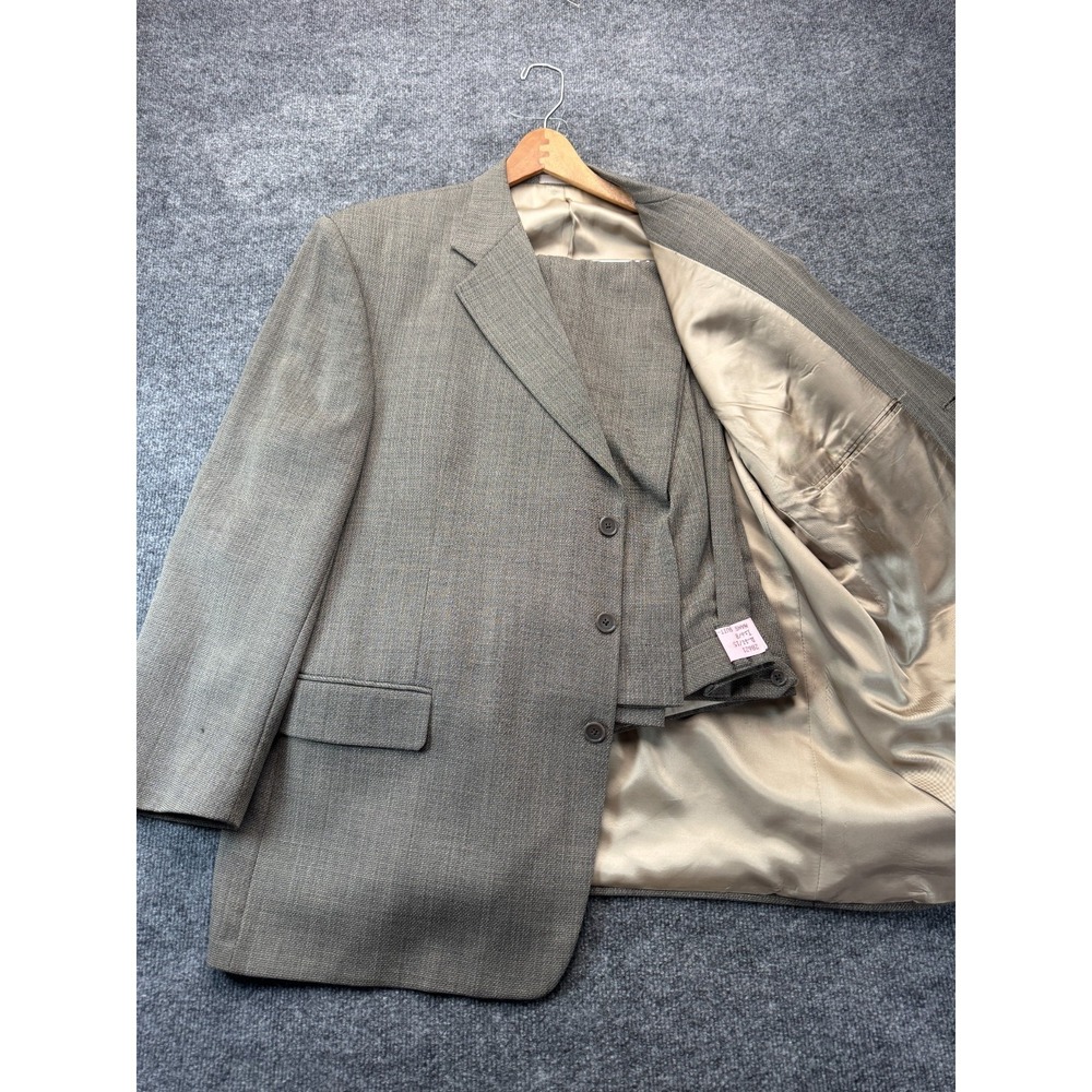 Moda Tallia Creazoni Rochester Big & Tall Men's 2-Piece Suit - 50R Jacket 46x28